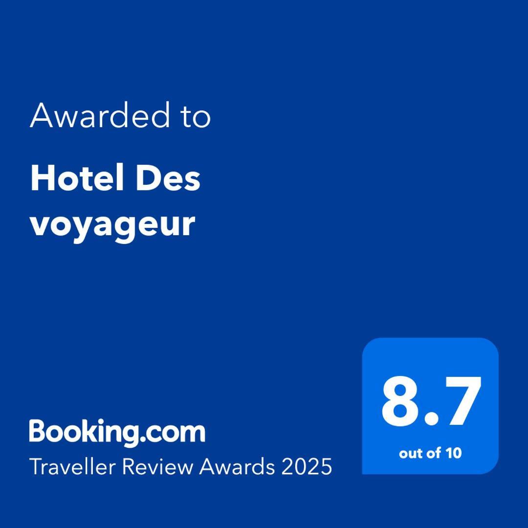 Hotel Des Voyageur 우아르자자테 외부 사진